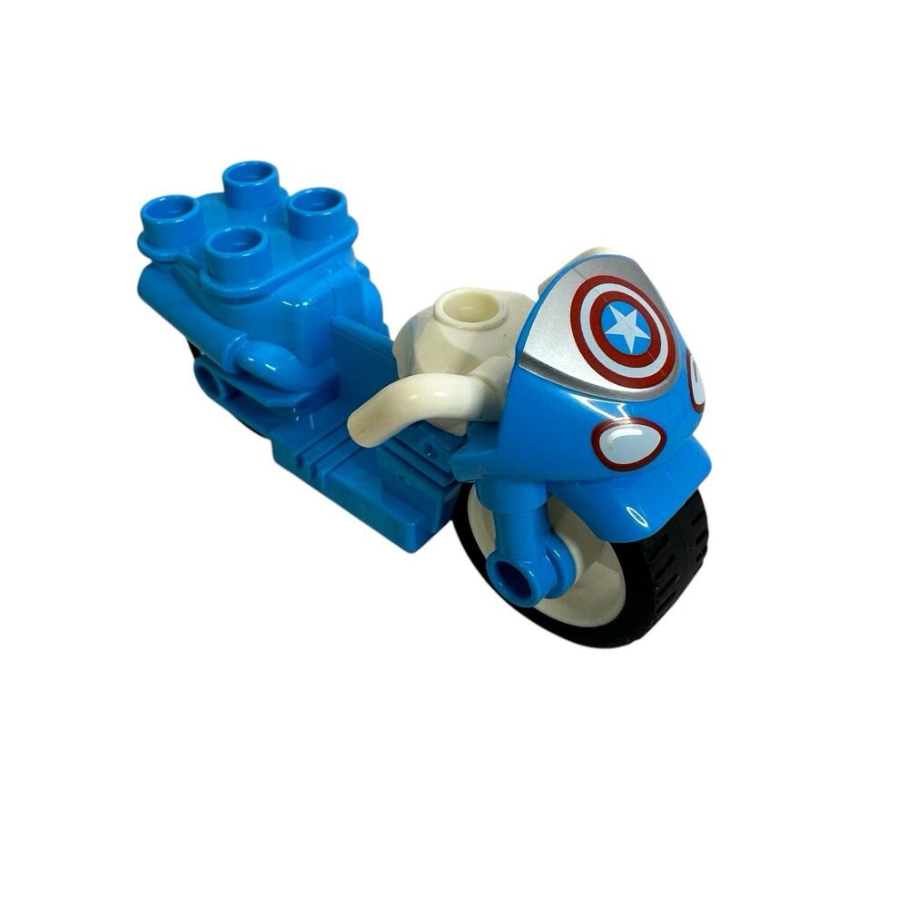Lego Duplo 10921 Super Heroes Lab Marvel Captain America Motorcycle